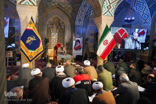 ویژه برنامه شب میلاد امام حسن مجتبی(ع) و تجمع اعتراضی و اعلام انزجار مردم شیراز از فاجعه بیمارستان شفا غزه