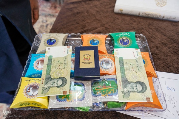 برگزاری مراسم عقد ازدواج جمعی از جوانان، به‌مناسبت ولادت باسعادت امام حسن مجتبی(ع)