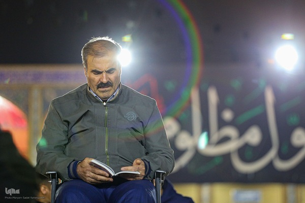 مراسم احیای شب قدر در شاهچراغ