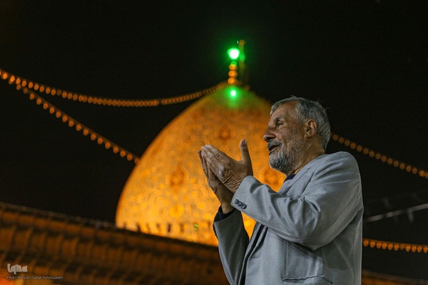 مراسم احیای شب قدر در شاهچراغ