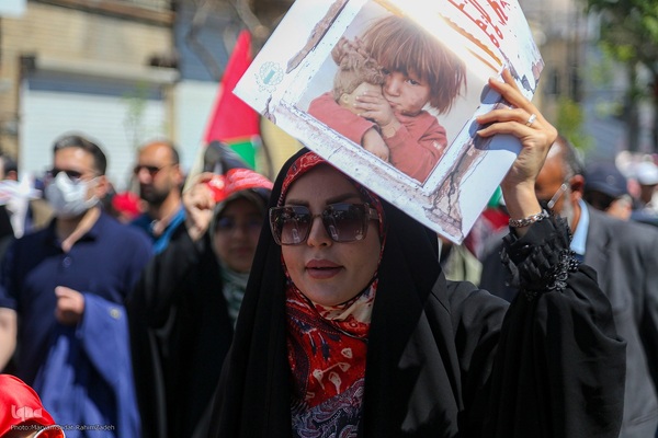 شکوه حضور مردم شیراز در روز قدس