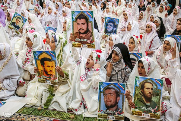 جشن دختران روزه‌ اولی در حرم مطهر حضرت شاهچراغ(ع)