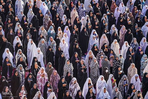 نماز عید فطر در حرم شاهچراغ (ع)