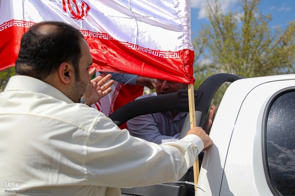 کاروان خودرویی و موتوری امت حزب الله و انقلابی شیراز