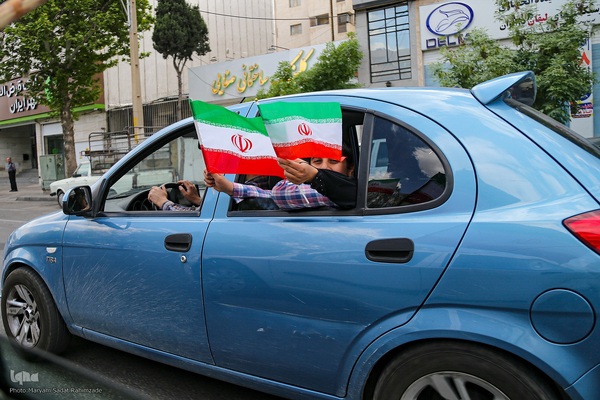 کاروان خودرویی و موتوری امت حزب الله و انقلابی شیراز