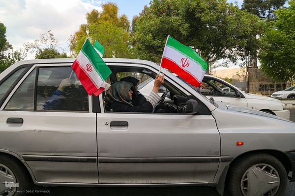 کاروان خودرویی و موتوری امت حزب الله و انقلابی شیراز
