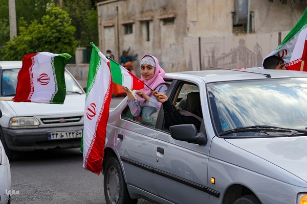 کاروان خودرویی و موتوری امت حزب الله و انقلابی شیراز