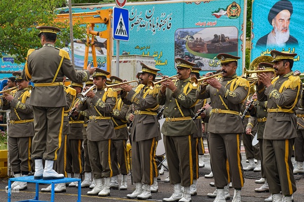 مراسم روز ارتش در شیراز