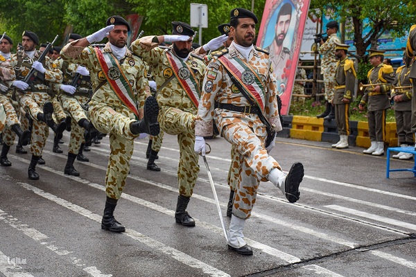 مراسم روز ارتش در شیراز