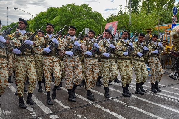 مراسم روز ارتش در شیراز