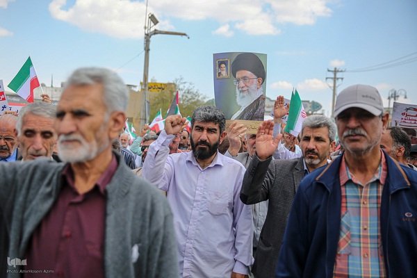 حمایت شیرازی‌ها از عملیات سپاه علیه رژیم صهیونیستی