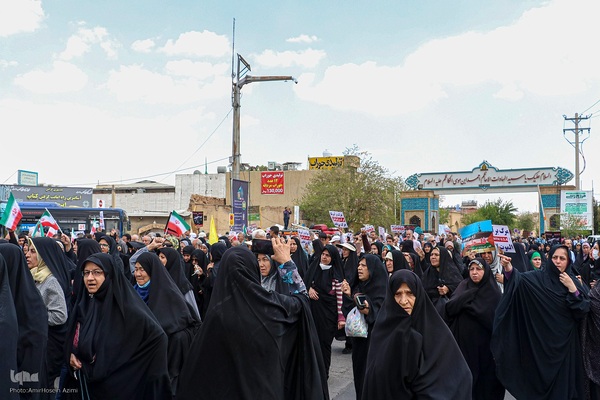 حمایت شیرازی‌ها از عملیات سپاه علیه رژیم صهیونیستی