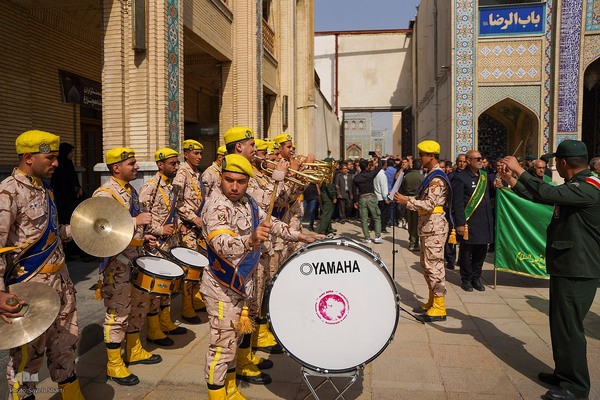 تشییع پیکر بسیجی شهید سید محمد امین مودت