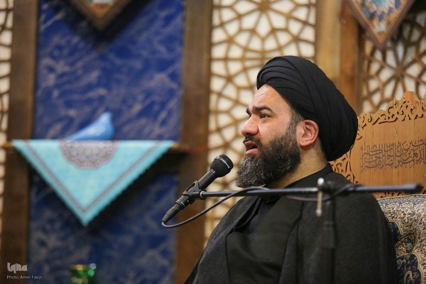 مراسم عزداری شب شهادت امام جعفر صادق علیه السلام در سوّمین حرم اهل‌بیت علیهم السلام‎