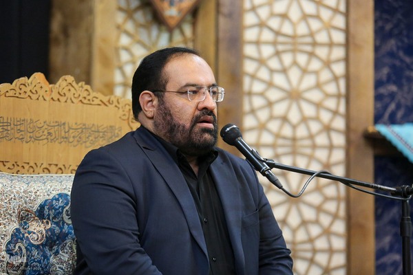 مراسم عزداری شب شهادت امام جعفر صادق علیه السلام در سوّمین حرم اهل‌بیت علیهم السلام‎