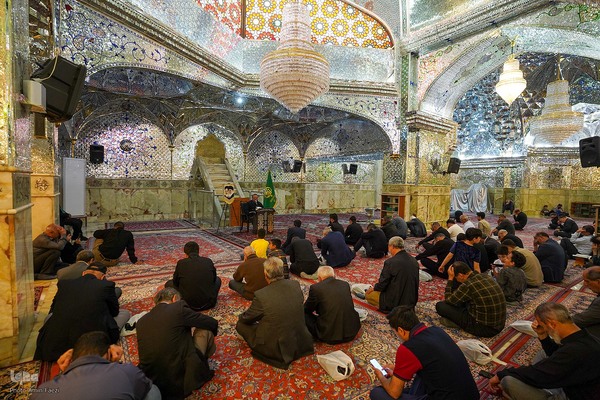 مراسم ظهر شهادت حضرت امام جعفر صادق «ع» در حرم شاهچراغ (ع)‎