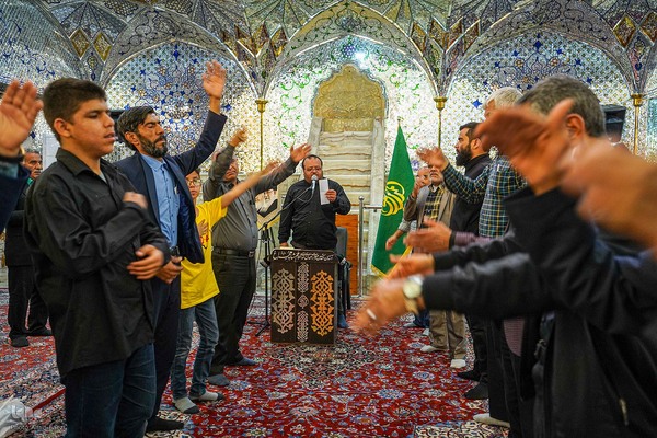 مراسم ظهر شهادت حضرت امام جعفر صادق «ع» در حرم شاهچراغ (ع)‎