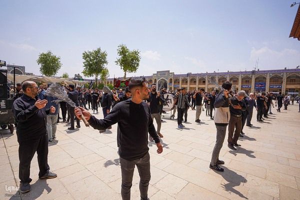 مراسم سالگرد شهادت حضرت امام جعفر صادق(ع) در حرم شاهچراغ(ع)‎