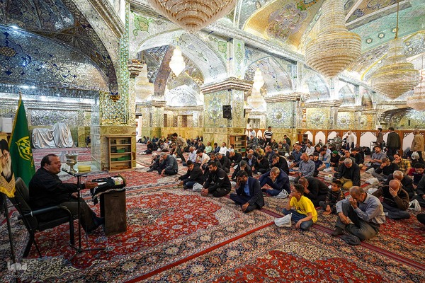 مراسم سالگرد شهادت حضرت امام جعفر صادق(ع) در حرم شاهچراغ(ع)‎