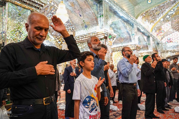 مراسم سالگرد شهادت حضرت امام جعفر صادق(ع) در حرم شاهچراغ(ع)‎