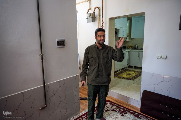 بازديد از منازل نیازمند به مرمت و بازسازی