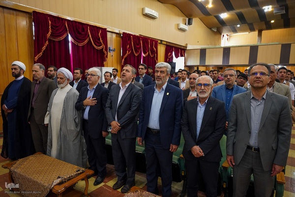 مراسم تکریم و معارفه ریاست دانشگاه فرهنگیان استان فارس