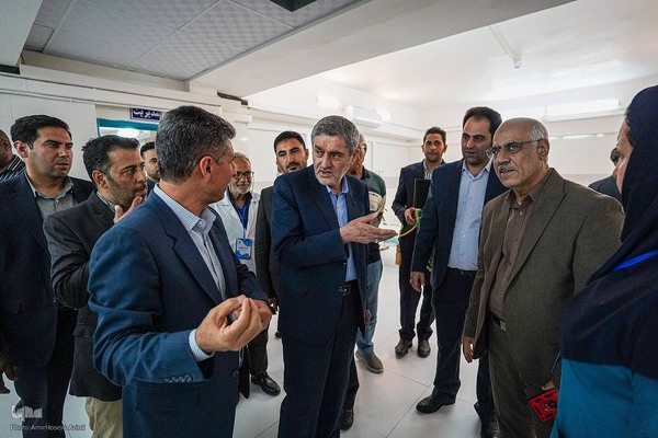 افتتاح بخش دیالیز دارالشفاء حرم مطهر به مناسبت روز بزرگداشت حضرت شاهچراغ(ع)