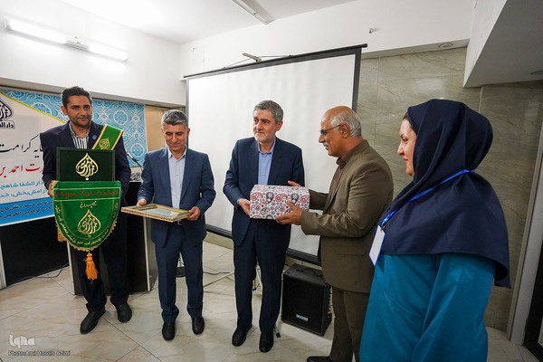 افتتاح بخش دیالیز دارالشفاء حرم مطهر به مناسبت روز بزرگداشت حضرت شاهچراغ(ع)