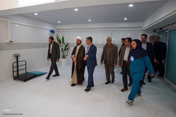 افتتاح بخش دیالیز دارالشفاء حرم مطهر به مناسبت روز بزرگداشت حضرت شاهچراغ(ع)