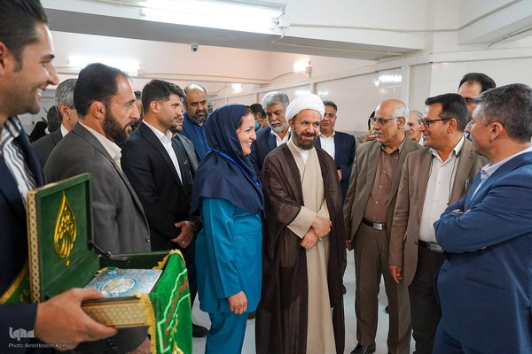 افتتاح بخش دیالیز دارالشفاء حرم مطهر به مناسبت روز بزرگداشت حضرت شاهچراغ(ع)