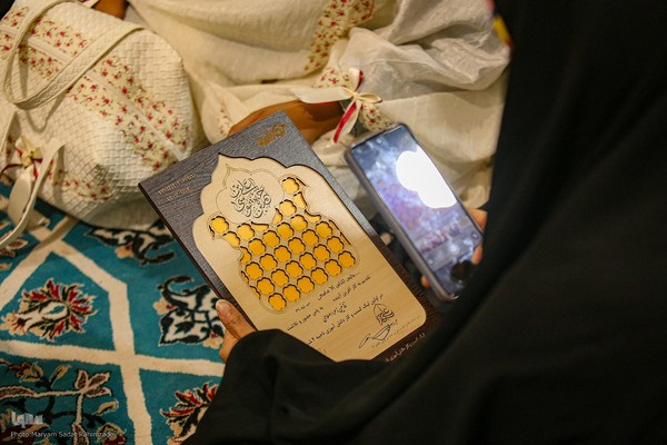 ششمین محفل انس با قرآن در آستان حضرت علی بن حمزه(ع)‌