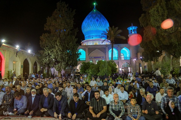 مراسم هفتم شهدای خدمت در شیراز