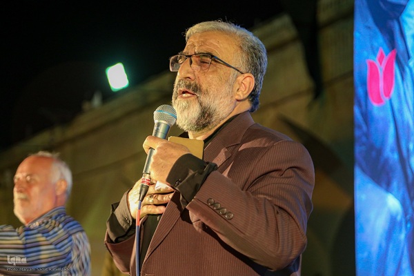 مراسم هفتم شهدای خدمت در شیراز