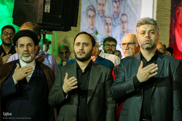 مراسم هفتم شهدای خدمت در شیراز