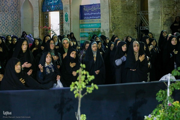 مراسم هفتم شهدای خدمت در شیراز