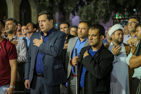 مراسم هفتم شهدای خدمت در شیراز