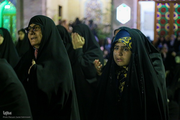 مراسم هفتم شهدای خدمت در شیراز