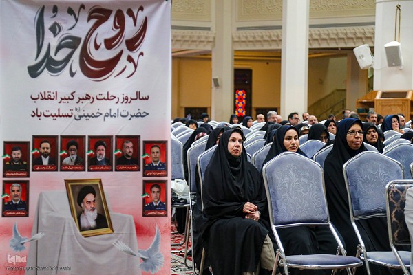 مراسم سالگرد ارتحال امام خمینی(ره) در حرم شاهچراغ(ع)