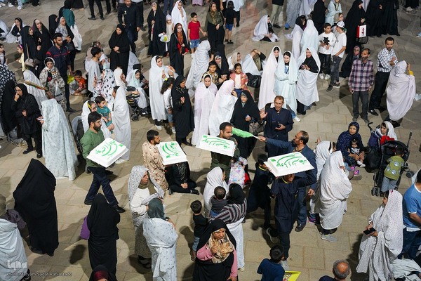 جشن عید غدیر در حرم شاهچراغ(ع)