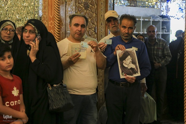 انتخابات چهاردهمین دوره ریاست جمهوری در شاهچراغ شیراز