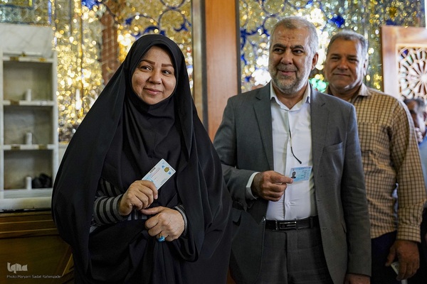 انتخابات چهاردهمین دوره ریاست جمهوری در شاهچراغ شیراز