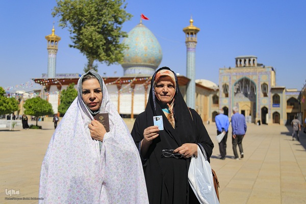 انتخابات چهاردهمین دوره ریاست جمهوری در شاهچراغ شیراز