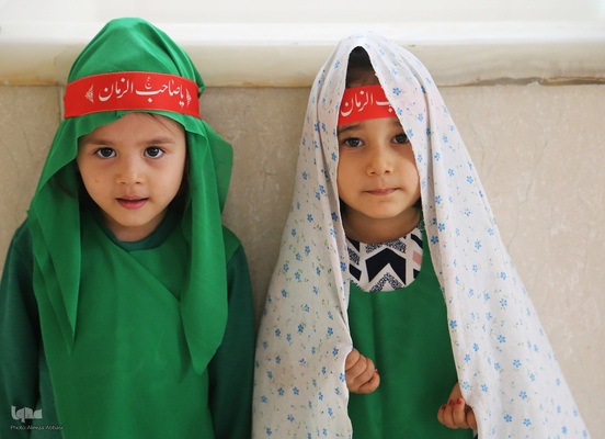 مراسم شیرخوارگان حسینی در حرم مطهر شاهچراغ(ع)