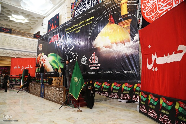 مراسم شیرخوارگان حسینی در حرم مطهر شاهچراغ(ع)