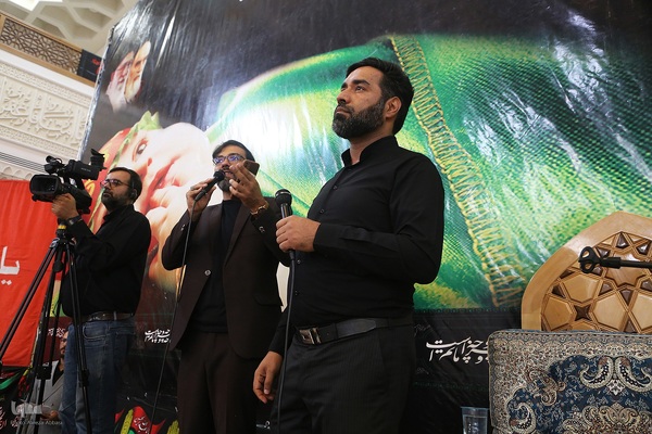 مراسم شیرخوارگان حسینی در حرم مطهر شاهچراغ(ع)