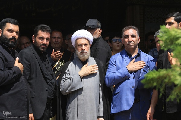 عزاداری هیئت عشایر قشقایی در حرم شاهچراغ(ع)