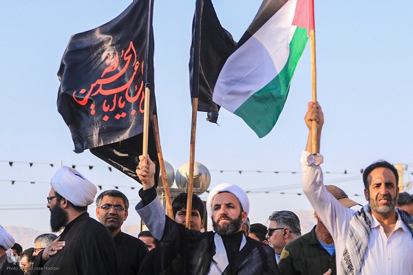 عزاداری سومین روز از شهادت سید و سالار شهیدان و یاران با وفایش در شیراز‎