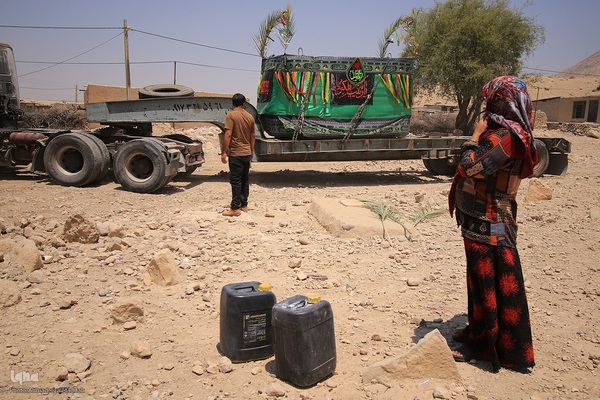 جابه‌جایی مزار شهید جواد رضایی در کازرون