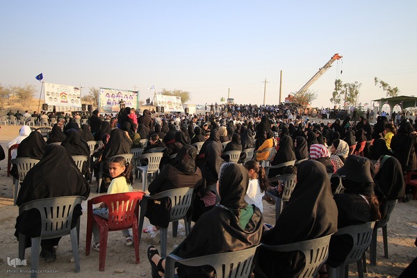 جابه‌جایی مزار شهید جواد رضایی در کازرون