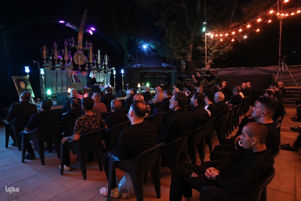 عزاداری شب اربعین در موکب انصارالمهدی(عج) شهرک سعدی شیراز